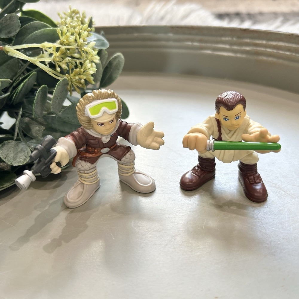 Hasbro Star Wars Galactic Heroes - Han Solo & Obi‎ Wan Figures